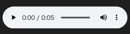 5秒の音声